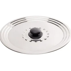 Gifi Couvercle anti éclaboussures en inox Ø29,5 cm Best