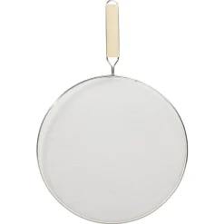 Gifi Couvercle anti éclaboussures écran inox et bambou Ø29cm