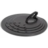 Gifi Couvercle rond avec poignée acier noir Ø30cm New