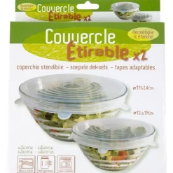 Gifi Couvercle silicone étirable x2 Best