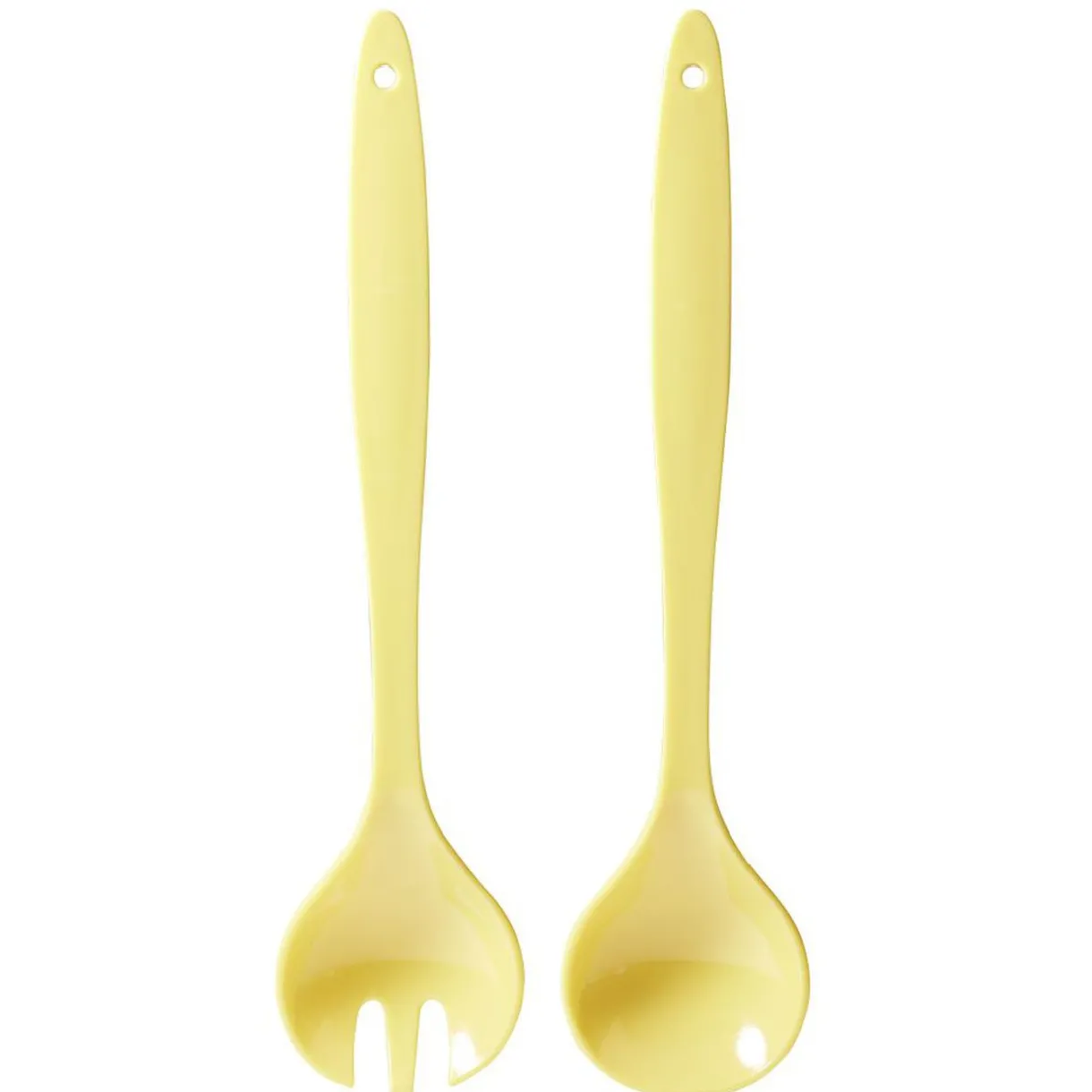 Gifi Couverts à salade en plastique jaune x2 Sale