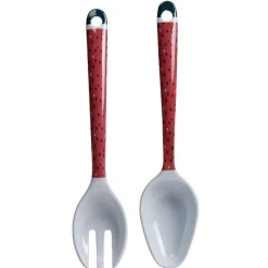 Gifi Couverts à salade style tropical manche motif pastèque x2 Online