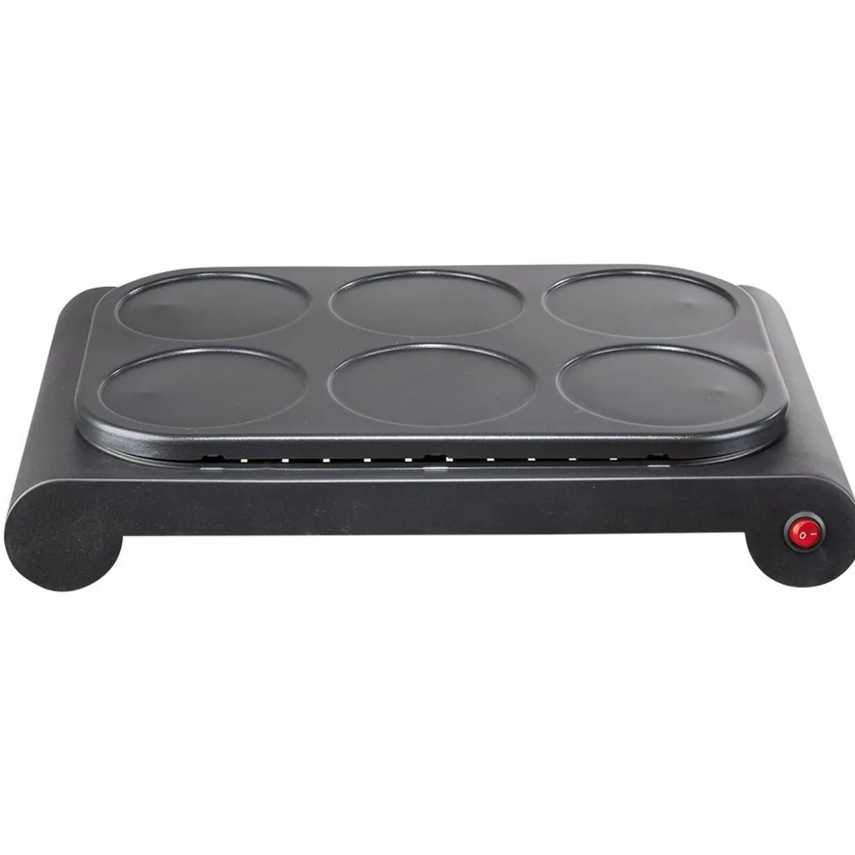 Gifi Crêpière 6 personnes aluminium noir 1000W Sale