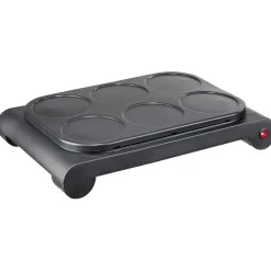 Gifi Crêpière 6 personnes aluminium noir 1000W Sale