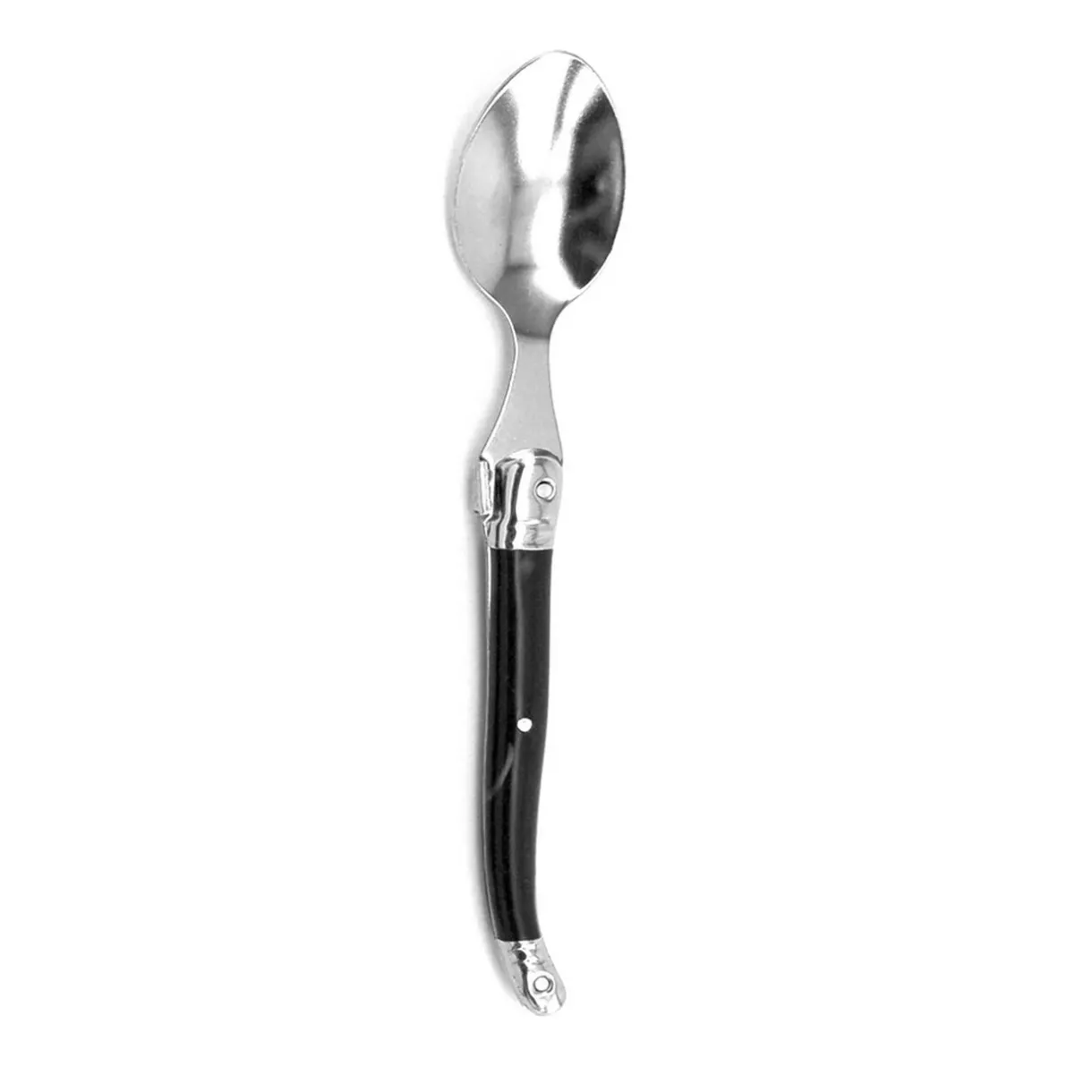 Gifi Cuillère à café Laguiole inox manche ABS gris