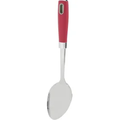 Gifi Cuillère à servir en inox manche en polypropylène rouge Sale