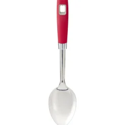 Gifi Cuillère à servir inox manche en polypropylène rouge
