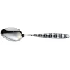 Gifi Cuillère à soupe Losange noir et blanc