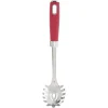 Gifi Cuillère à spaghetti en inox manche en polypropylène rouge