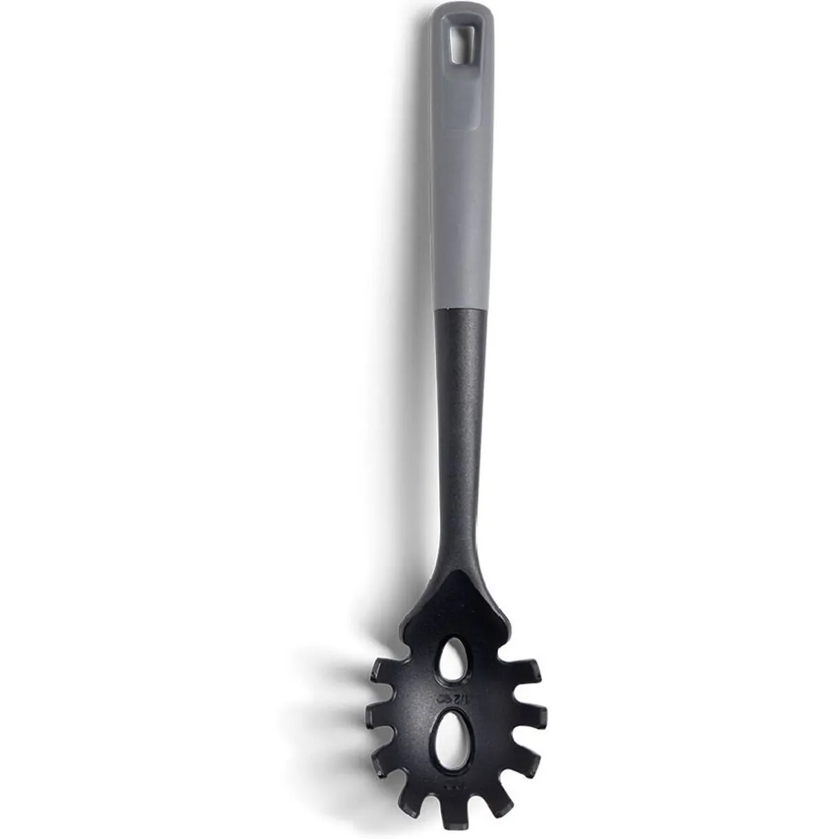 Gifi Cuillère à spaghetti en plastique noir et gris L.34,5cm