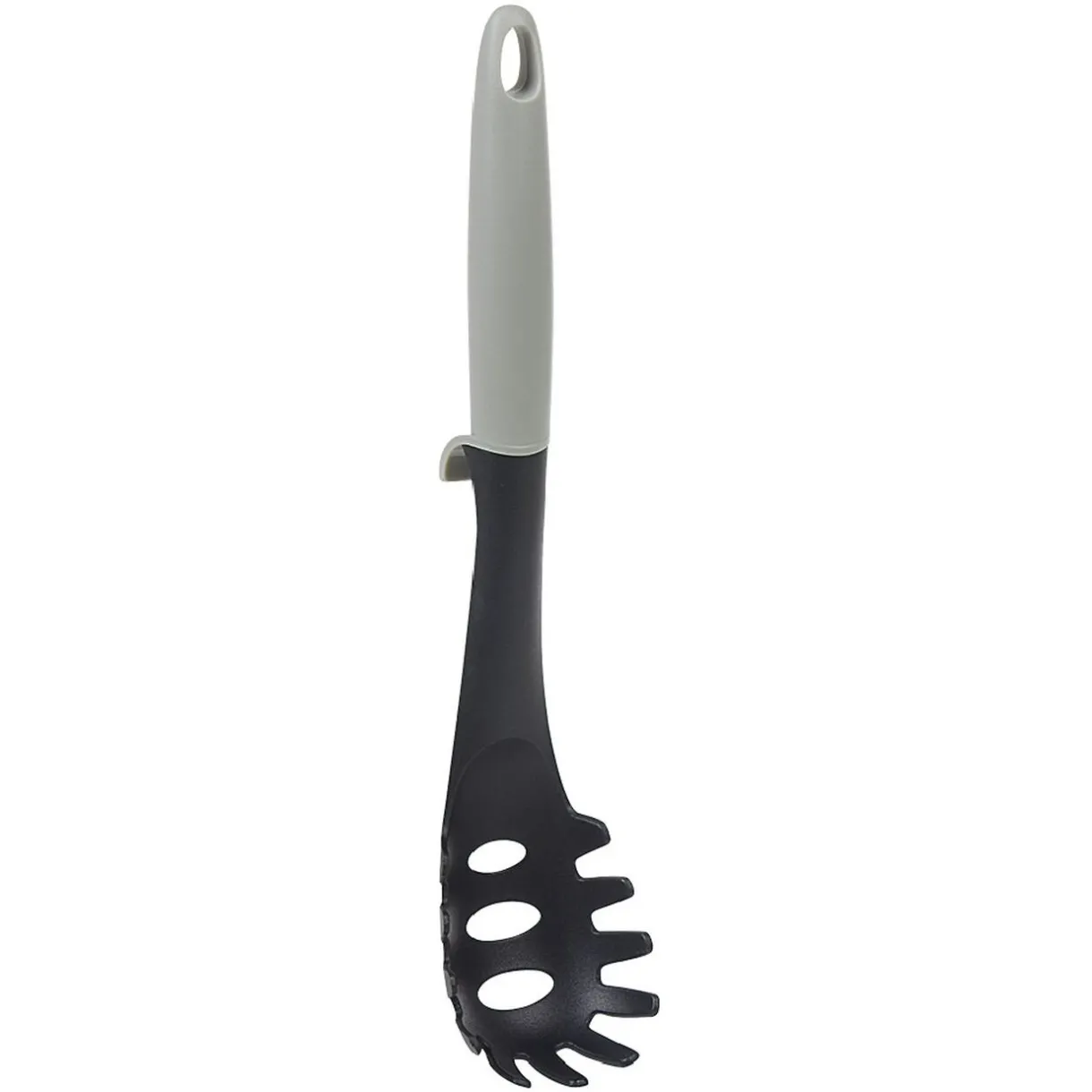 Gifi Cuillère à spaghetti polyamide manche polypropylène gris noir Discount