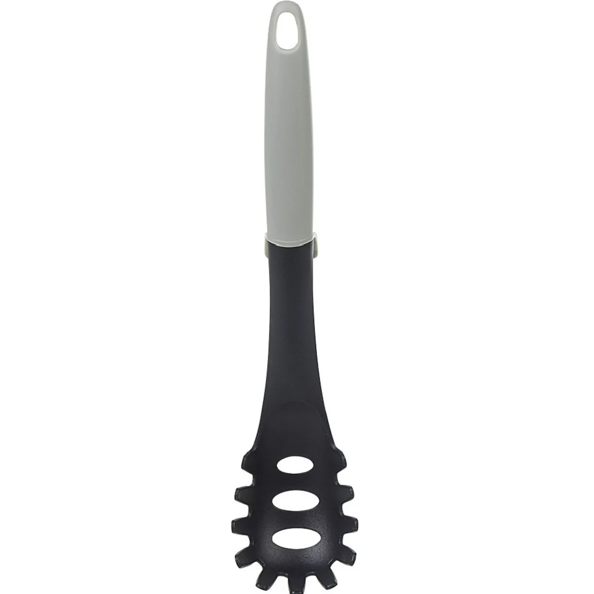Gifi Cuillère à spaghetti polyamide manche polypropylène gris noir Discount