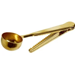 Gifi Cuillère pince sachet en inox doré Hot