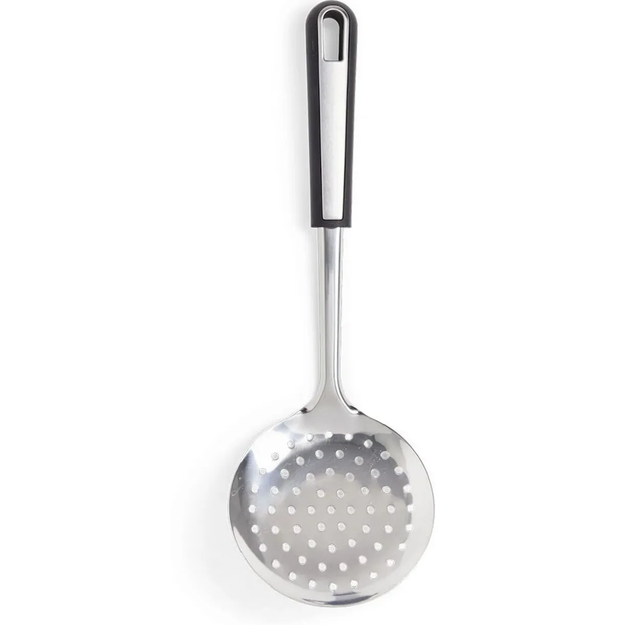 Gifi Écumoire en inox avec manche en plastique noir L.35cm New