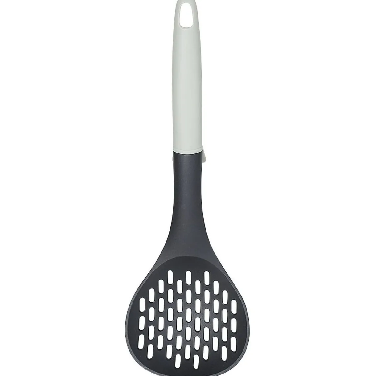 Gifi Écumoire plastique avec accroche noir et gris Discount
