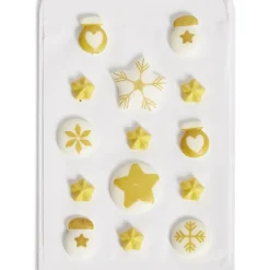 Gifi Décor sucré pour gâteau Noël doré Framboiselle 30g Sale