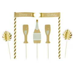 Gifi Décoration gâteau anniversaire pique thème nature x7 Online