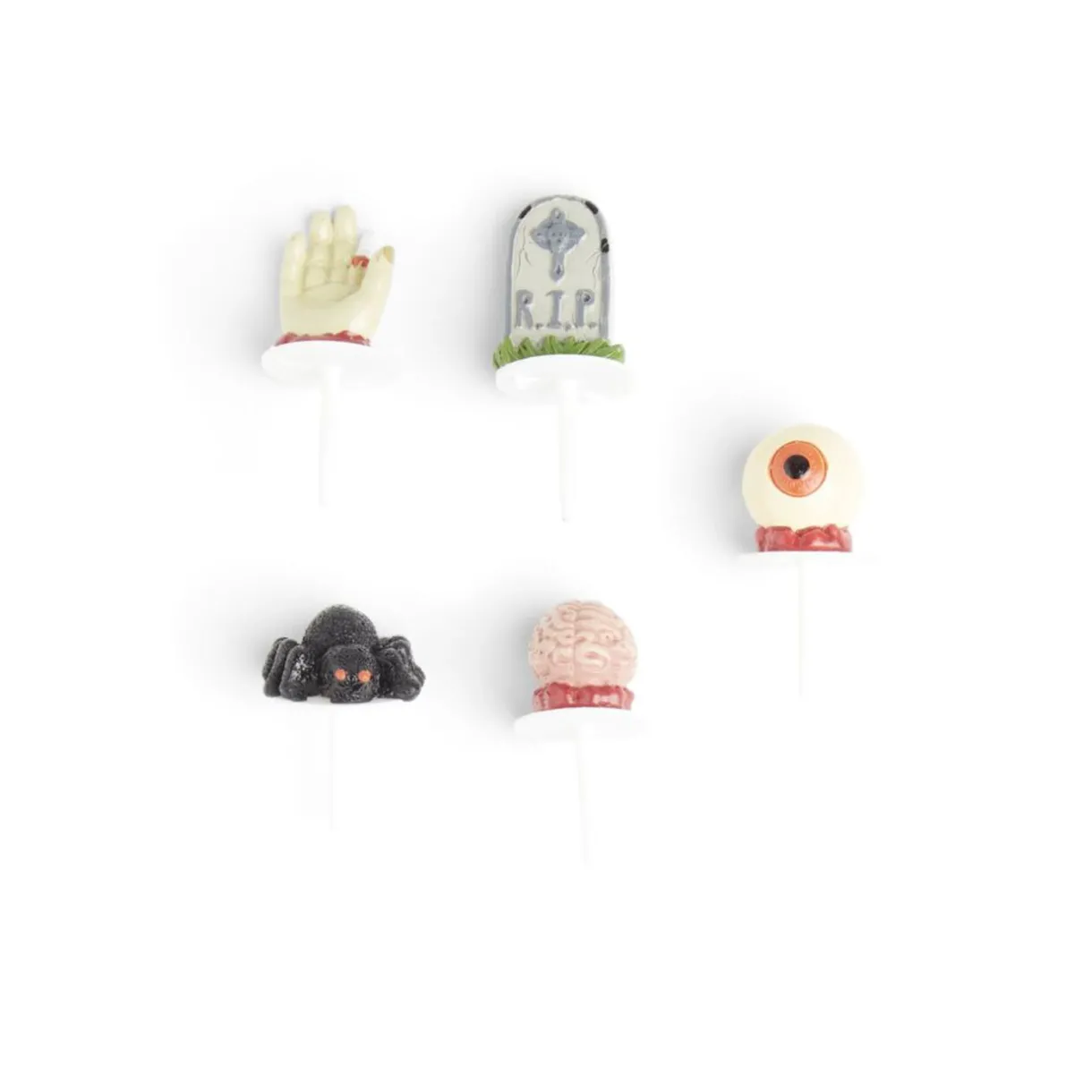 Gifi Décoration gâteau Halloween x5 en résine Best
