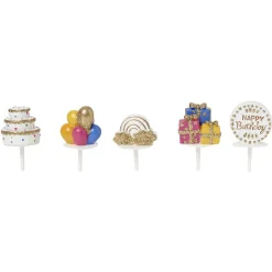 Gifi Décoration pour gâteau d'anniversaire x5 Discount