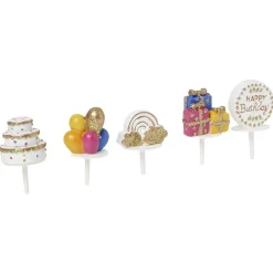 Gifi Décoration pour gâteau d'anniversaire x5 Discount