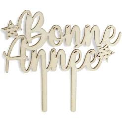 Gifi Décoration pour gâteau de Noël en bois Online