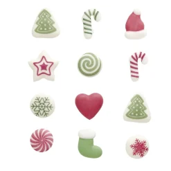 Gifi Décoration sucré pâtisserie thème Noël Framboiselle Outlet