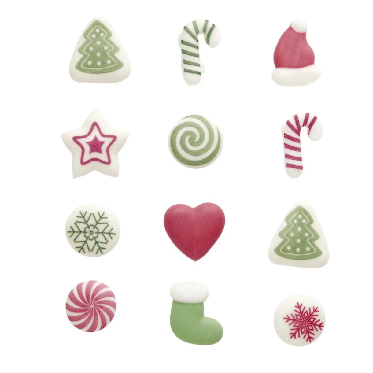 Gifi Décoration sucré pâtisserie thème Noël Framboiselle Outlet
