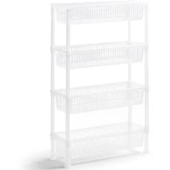 Gifi Desserte 4 niveaux plastique transparent 50x19,5xH82cm Sale