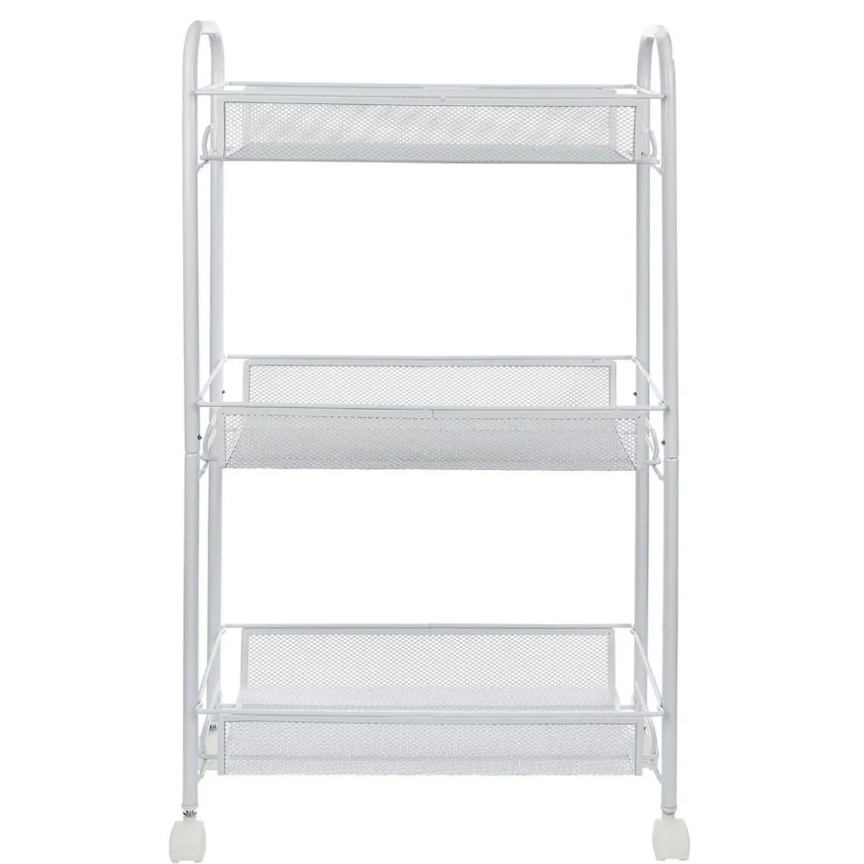 Gifi Desserte cuisine 3 niveaux métal blanc Online