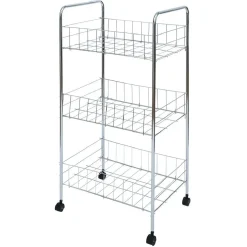 Gifi Desserte en métal 3 niveaux - 35,5xH66,5x26cm Hot