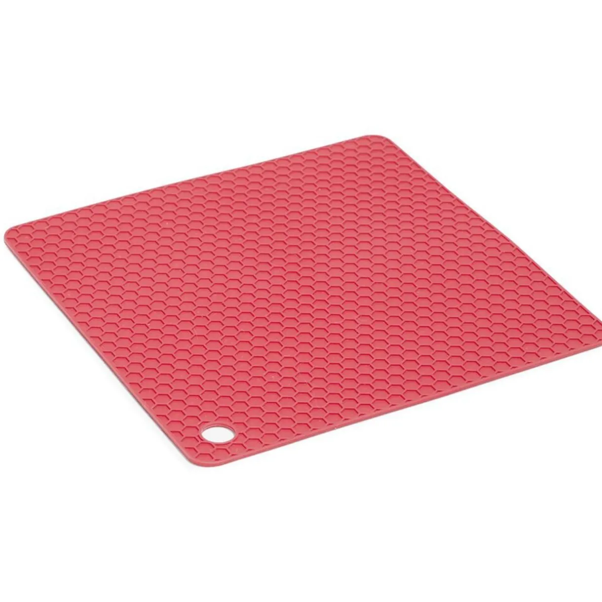 Gifi Dessous de plat carré en silicone 18x18cm - 2 coloris Clearance