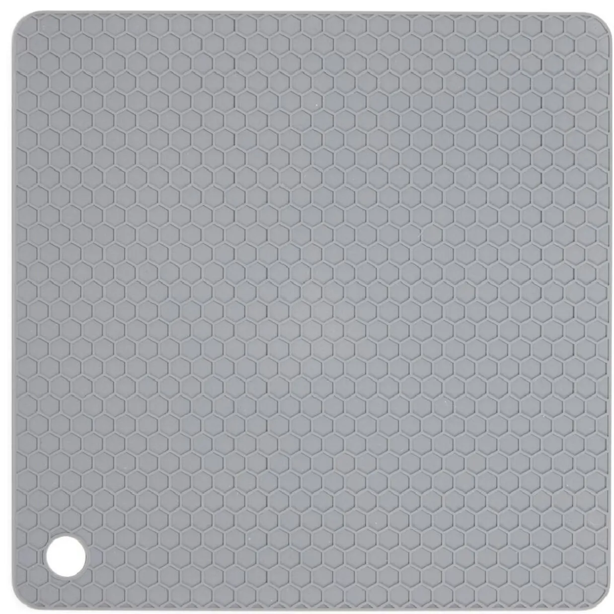 Gifi Dessous de plat carré en silicone 18x18cm - 2 coloris Clearance