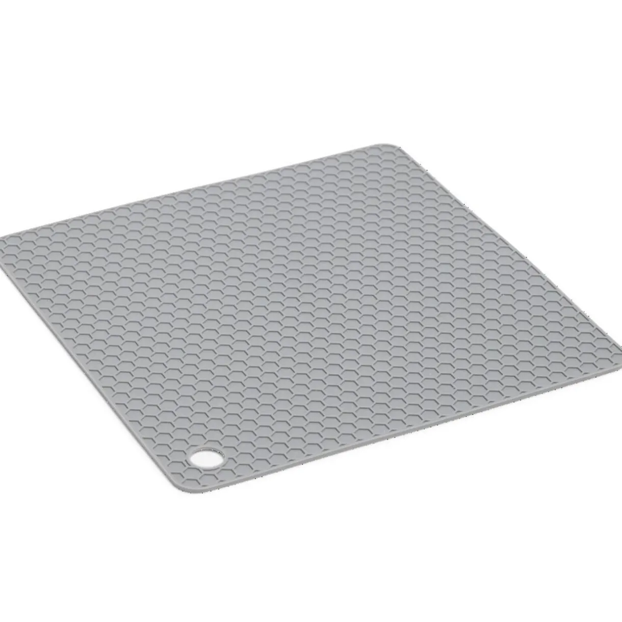 Gifi Dessous de plat carré en silicone 18x18cm - 2 coloris Clearance