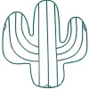 Gifi Dessous de plat en forme de cactus vert ou noir
