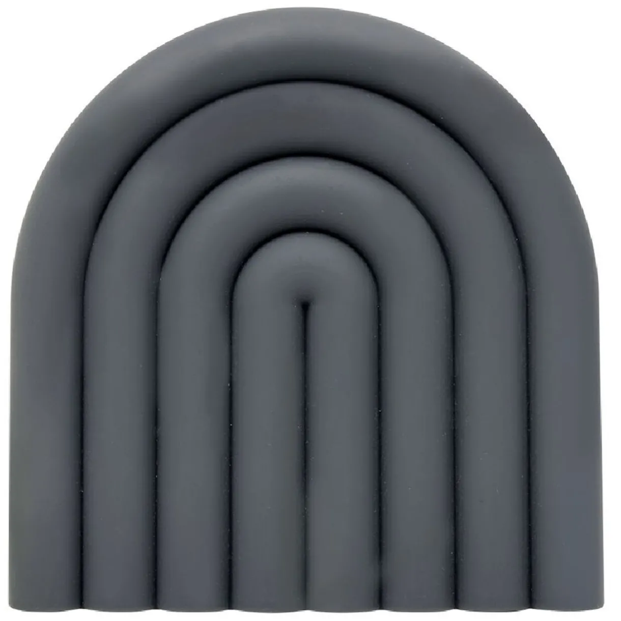 Gifi Dessous de plat forme arc-en-ciel uni 15x15cm