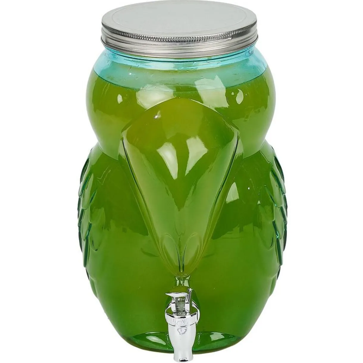 Gifi Distributeur de boisson forme toucan verre 4,2L