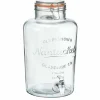 Gifi Distributeur de boisson transparent inscription relief 8 L Clearance