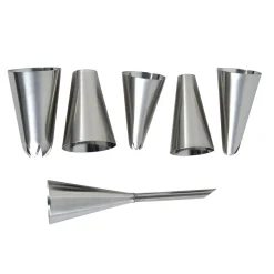 Gifi Douilles à pâtisserie Cuisilux en inox x6 Hot