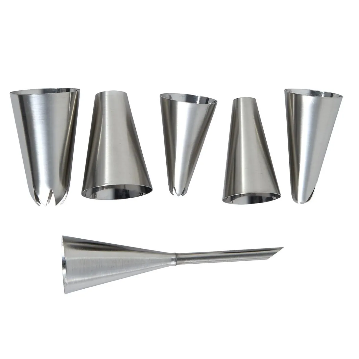 Gifi Douilles à pâtisserie Cuisilux en inox x6 Hot