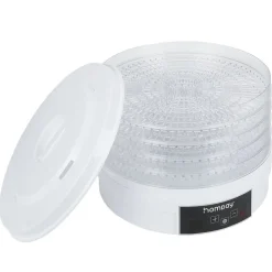 Gifi Déshydrateur alimentaire Homday 350W ABS blanc Ø30cm