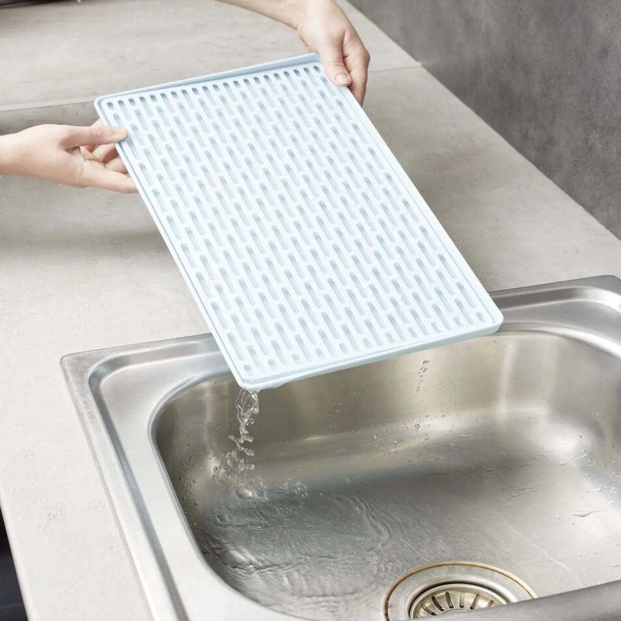 Gifi Egouttoir à vaisselle avec support 40x22,6xH2cm Discount