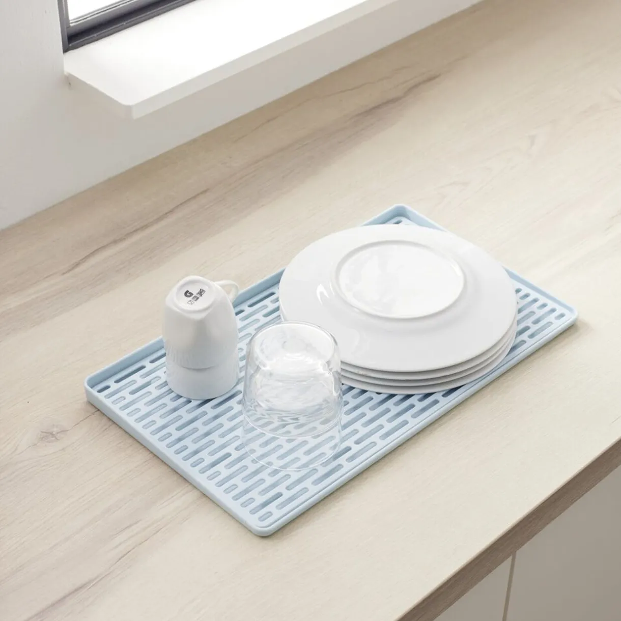 Gifi Egouttoir à vaisselle avec support 40x22,6xH2cm Discount