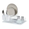 Gifi Egouttoir blanc métal avec plateau plastique Best