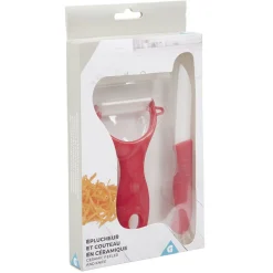 Gifi Eplucheur et couteau céramique Discount