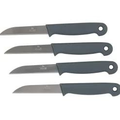 Gifi Eplucheur 4pcs en acier + plastique noir/blanc/gris/rouge Hot