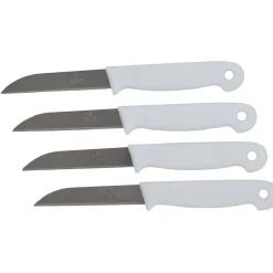 Gifi Eplucheur 4pcs en acier + plastique noir/blanc/gris/rouge Hot
