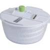 Gifi Essoreuse à salade et mandoline 4 lames blanc vert Outlet