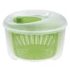Gifi Essoreuse à salade plastique transparent et vert Ø24xH16cm Best