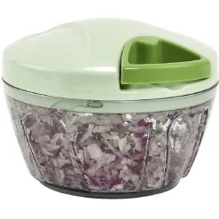 Gifi Essoreuse 3en1 hachoir et bol transparent et vert Discount
