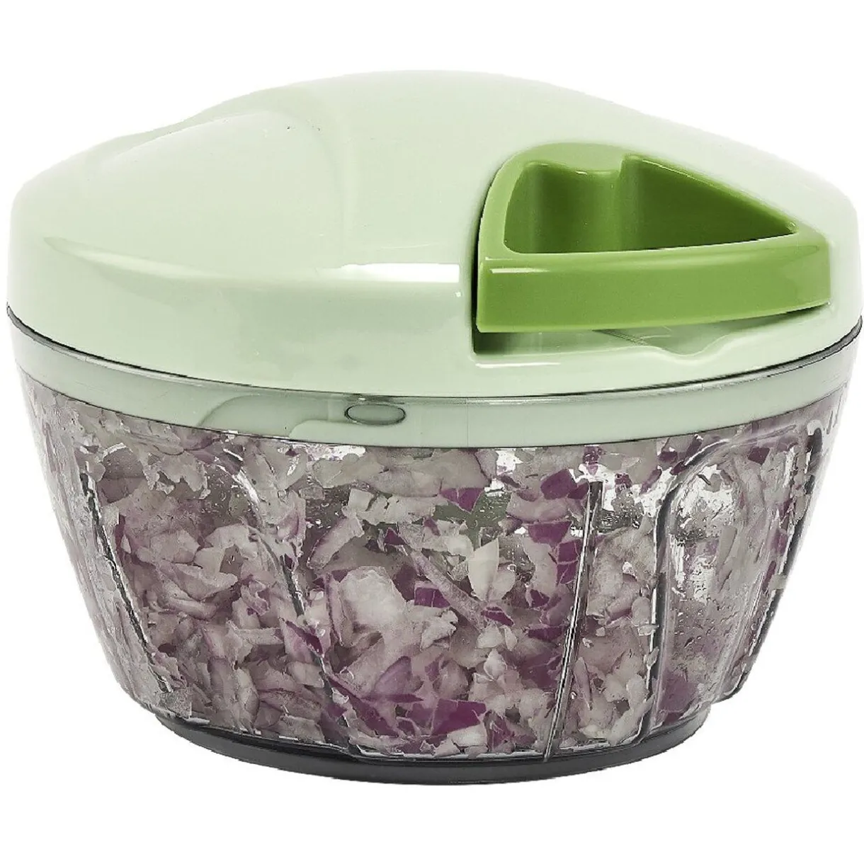 Gifi Essoreuse 3en1 hachoir et bol transparent et vert Discount